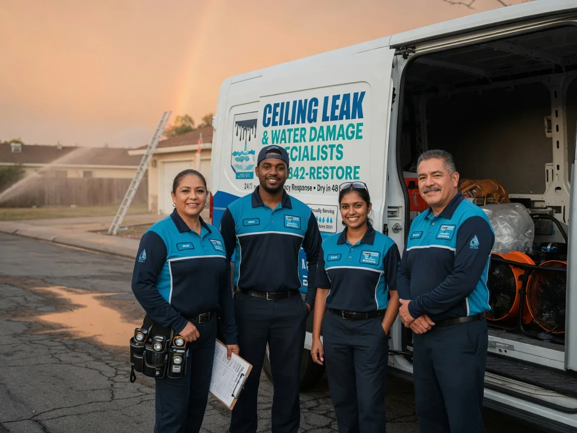 Ceiling Leak Cleanup company in Bonham, TX
