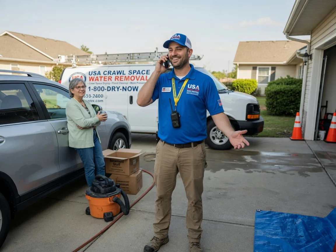 Crawl Space Water Removal Bonham, TX FAQs